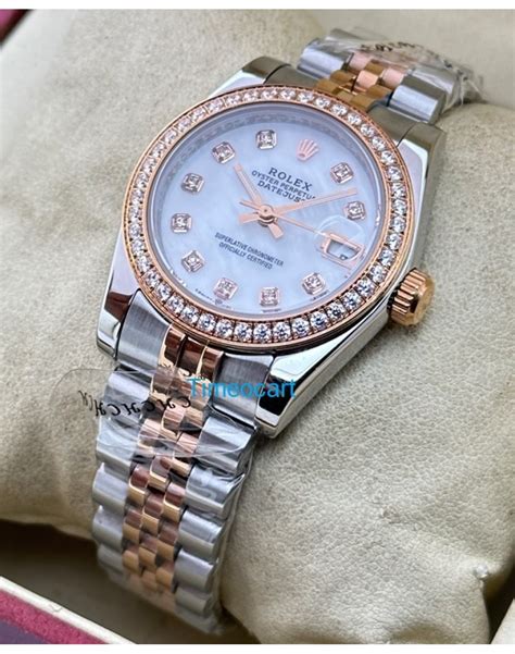 rolex female watches price in india|Rolex watch first copy price.